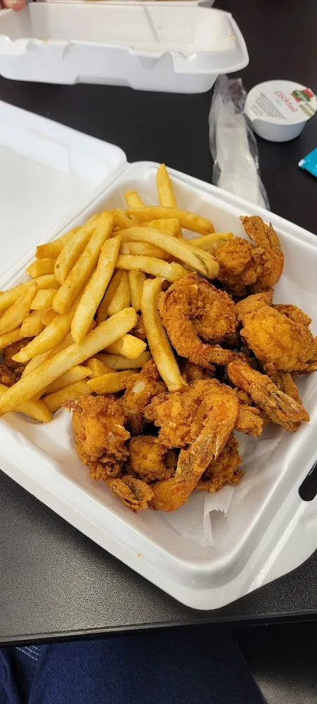 Jumbo Shrimp with Fries